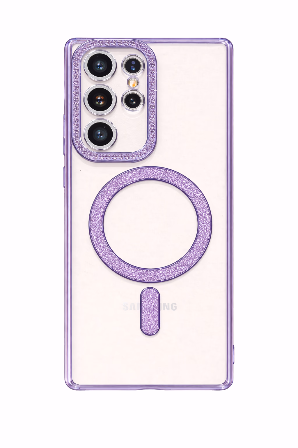 Samsung S24U - Bling Magsafe + Lens Protection - Purple